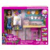 Barbie - Zestaw Pracownia artystyczna Lalka + Akcesoria HCM85