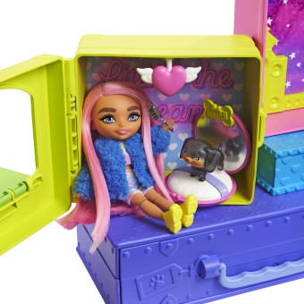 Barbie Extra - Zestaw Mała Lalka i Zwierzątka + Akcesoria HDY91