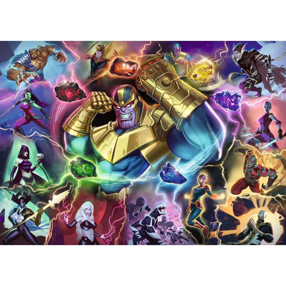 Ravensburger - Puzzle Marvel Villainous Thanos 1000 elem. 169047