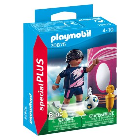 Playmobil - Piłkarka z bramką 70875