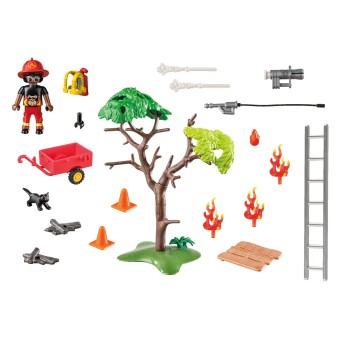 Playmobil - Duck On Call Akcja straży pożarnej. Uratuj kotka! 70917