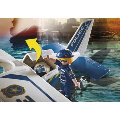 Playmobil - Policyjny samolot wodny: Pościg za przemytnikiem 70779