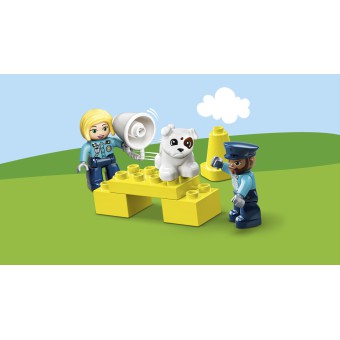 LEGO DUPLO - Posterunek policji i helikopter 10959