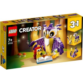 LEGO Creator - Fantastyczne leśne stworzenia 3w1 31125