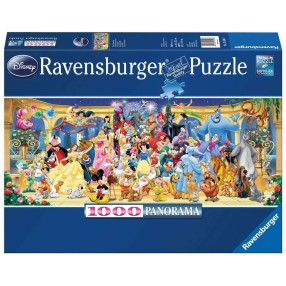 Ravensburger - Puzzle Panorama Postacie Disney 1000 elem. 151097