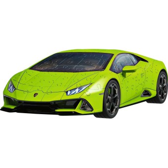 Ravensburger - Puzzle 3D Lamborghini Huracan Evo Verde 108 elem. 112999