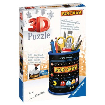 Ravensburger - Puzzle 3D Przybornik Pac-Man 54 elem. 112760