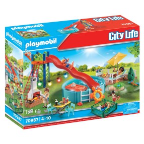 Playmobil - Przyjęcie przy basenie ze zjeżdżalnią 70987