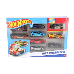 Hot Wheels - Małe samochodziki Dziewięciopak 9-pak X6999 13