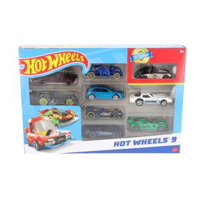 Hot Wheels - Małe samochodziki Dziewięciopak 9-pak X6999 14