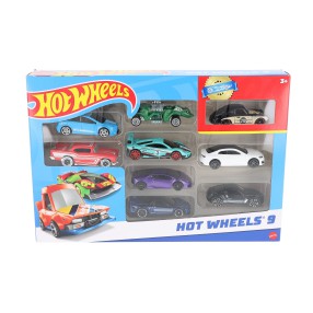 Hot Wheels - Małe samochodziki Dziewięciopak 9-pak X6999 15