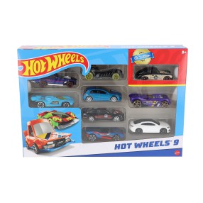 Hot Wheels - Małe samochodziki Dziewięciopak 9-pak X6999 18