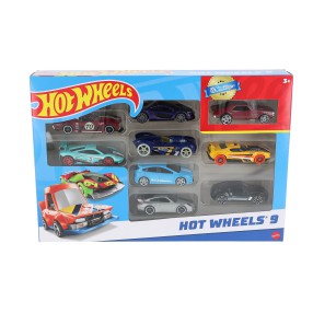 Hot Wheels - Małe samochodziki Dziewięciopak 9-pak X6999 21
