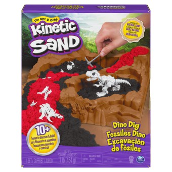 Kinetic Sand - Piasek kinetyczny Wykopalisko dinozaurów 454 g 6055874