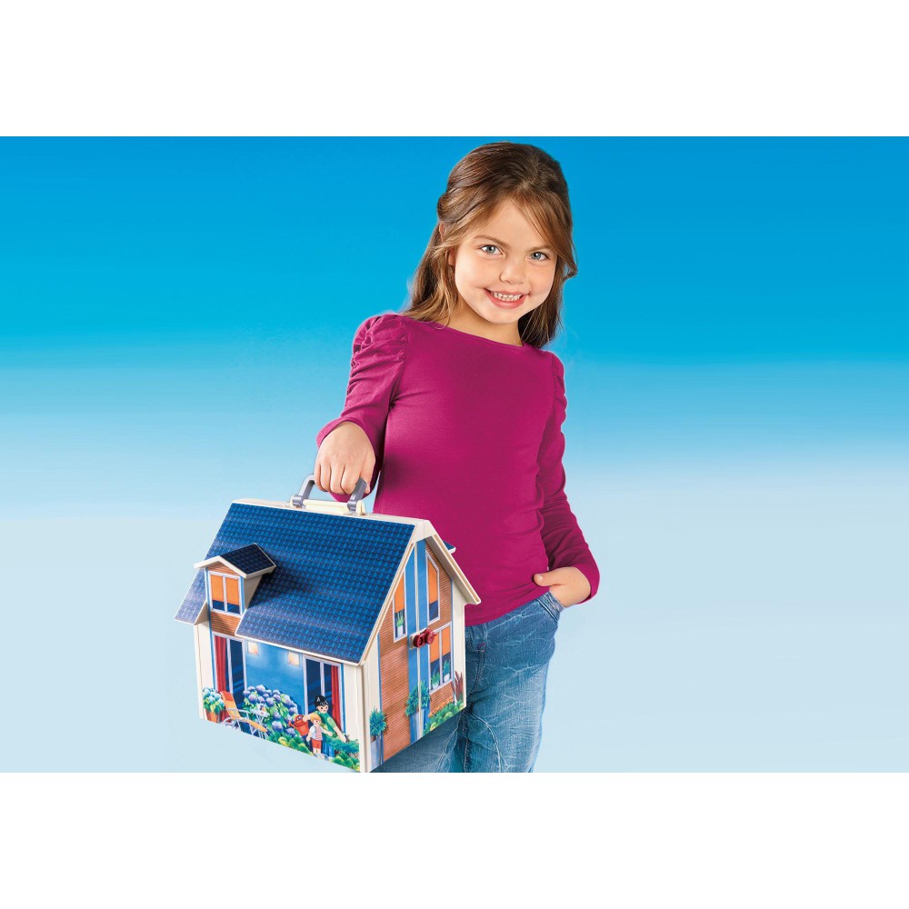 Playmobil - Przenośny domek dla z wyposażeniem 70985