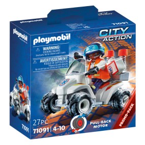 Playmobil - Ratowniczy Speed Quad 71091