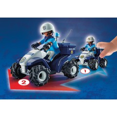 Playmobil - Policyjny Speed Quad 71092
