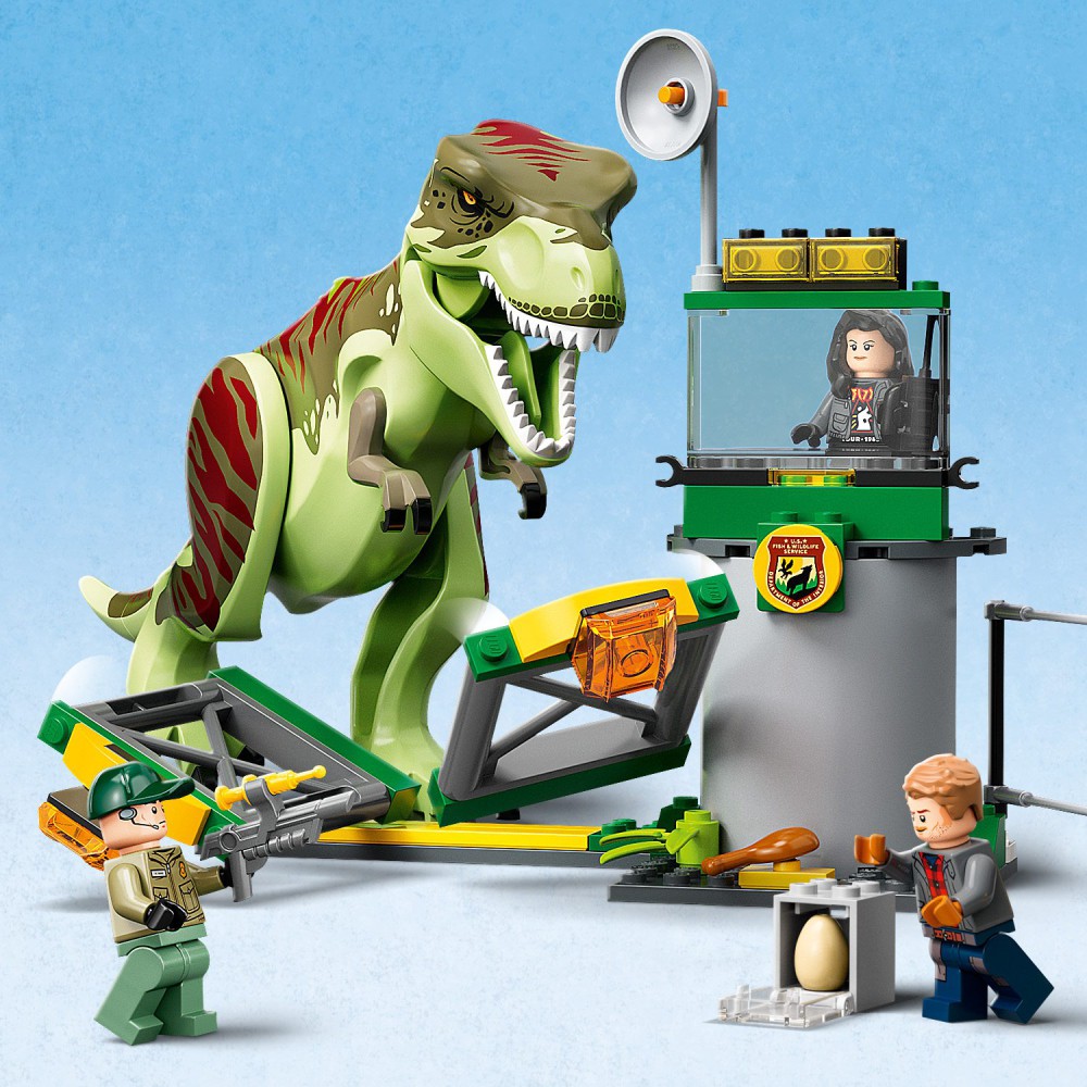 LEGO Jurassic World - Ucieczka tyranozaura 76944