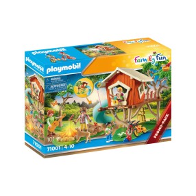 Playmobil - Domek na drzewie ze zjeżdżalnią 71001