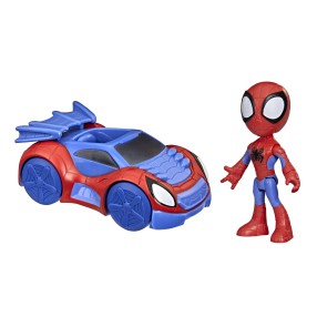 Hasbro Marvel Spidey Amazing Friends - Figurka 10 cm Spidey z pojazdem F1940