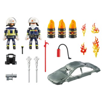 Playmobil - Starter Pack Ćwiczenia straży pożarnej 70907