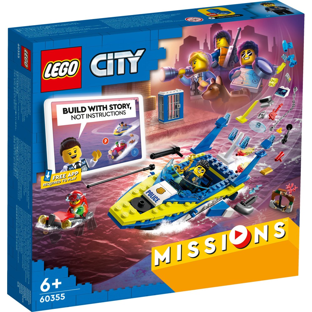 LEGO City - Śledztwa wodnej policji 60355