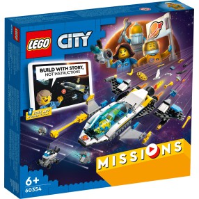 LEGO City - Wyprawy badawcze statkiem marsjańskim 60354