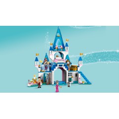 LEGO Disney Princess - Zamek Kopciuszka i księcia z bajki 43206