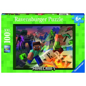 Ravensburger - Puzzle Minecraft 100 elem. 133338