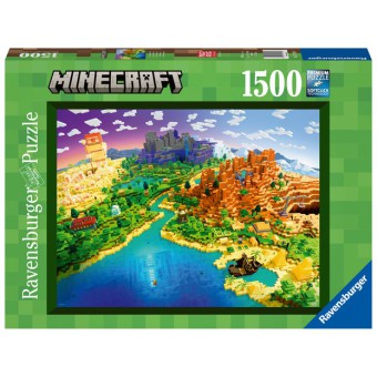 Ravensburger - Puzzle World of Minecraft 1500 elem. 171897