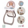 Smoby Baby Nurse - Krzesełko do karmienia dla lalki + akcesoria 220370