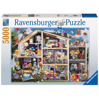 Ravensburger - Puzzle Gelini Dom dla lalek 5000 elem. 174348