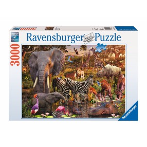 Ravensburger - Puzzle Zwierzęta Afryki 3000 elem. 170371