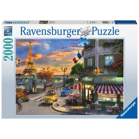 Ravensburger - Puzzle Zachód słońca w Paryżu 2000 elem. 167166