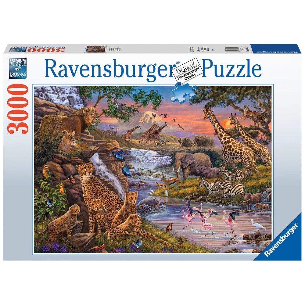 Ravensburger - Puzzle Królestwo zwierząt 3000 elem. 164653