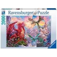 Ravensburger - Puzzle Smoki 2000 elem. 167173