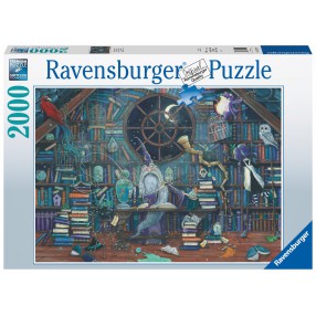 Ravensburger - Puzzle Pracownia Czarodzieja Merlina Magik 2000 elem. 171125