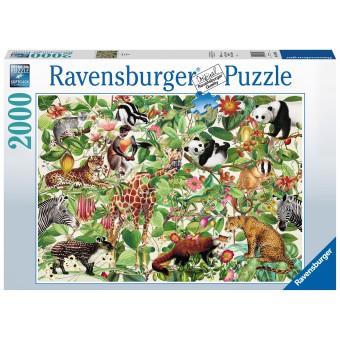 Ravensburger - Puzzle Dżungla 2000 elem. 168248