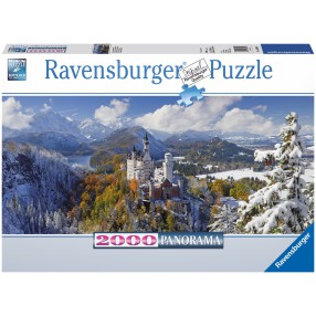 Ravensburger - Puzzle Panorama Zamek Neuschwanstein 2000 elem. 166916