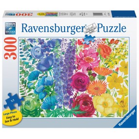 Ravensburger - Puzzle Kwietna tęcza 300 elem. 171293