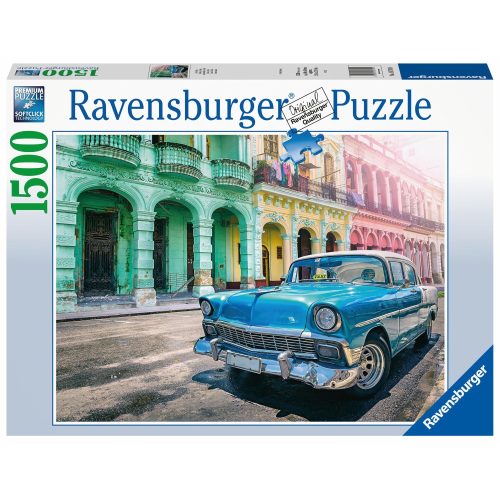Ravensburger - Puzzle Auta Kuby 1500 elem. 167104