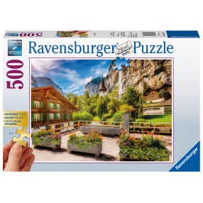 Ravensburger - Puzzle Lauterbrunnen Szwajcaria 500 elem. 137121