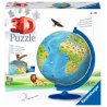 Ravensburger - Puzzle 3D Dziecinny globus 180 elem. 123384