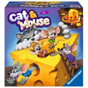 Ravensburger - Gra planszowa Cat & Mouse 245635