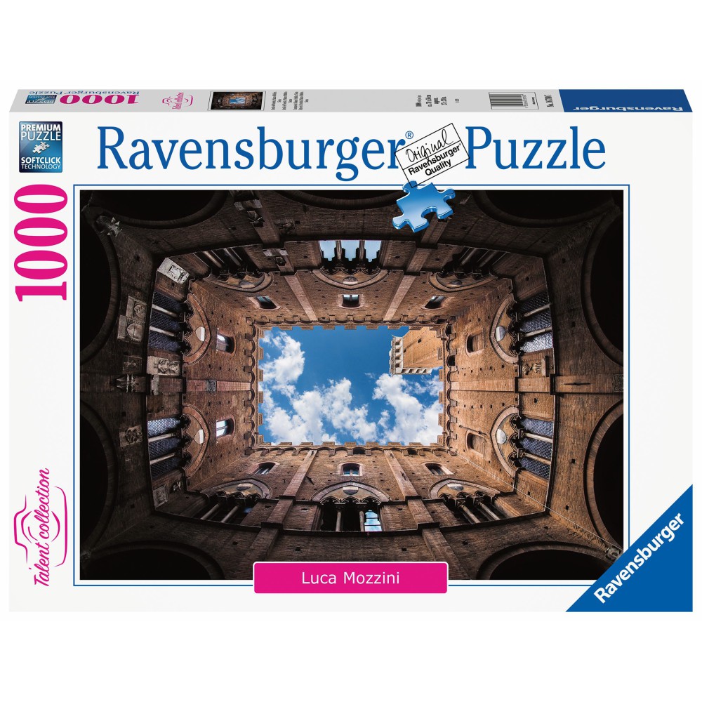 Ravensburger - Puzzle Palazzo Pubblico, Włochy 1000 elem. 167807