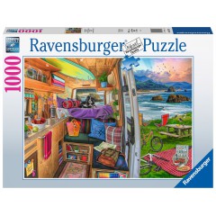 Ravensburger - Puzzle Widok z kampera 1000 elem. 164578
