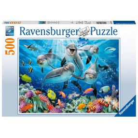 Ravensburger - Puzzle Delfiny 500 elem. 147106