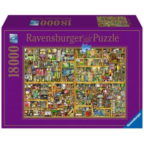 Ravensburger - Puzzle Magiczna biblioteczka półka z książkami XXL 18000 elem. 178254