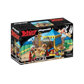 Playmobil - Asterix: Namiot dowódcy z generałami 71015