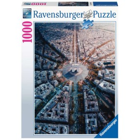 Ravensburger - Puzzle Paryż z lotu ptaka 1000 elem. 159901